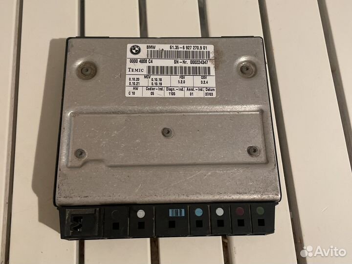 Блок упр сидеьнем BMW E60/E61