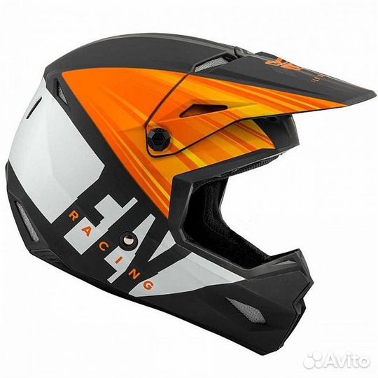 Шлем детский (кроссовый) FLY racing kinetic straig