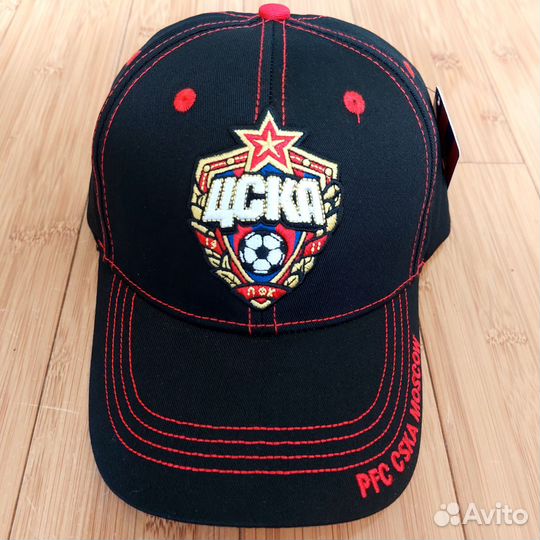 Бейсболка цска Москва чёрная