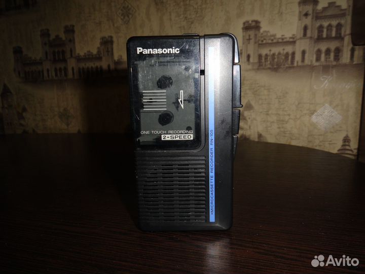 Кассетный диктофон panasonic