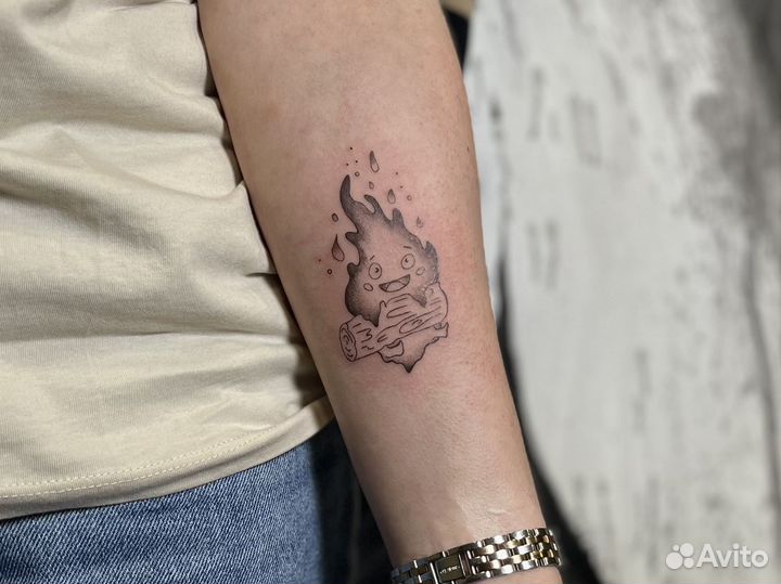 Тату, татуировки, модель на туту, мастер тату