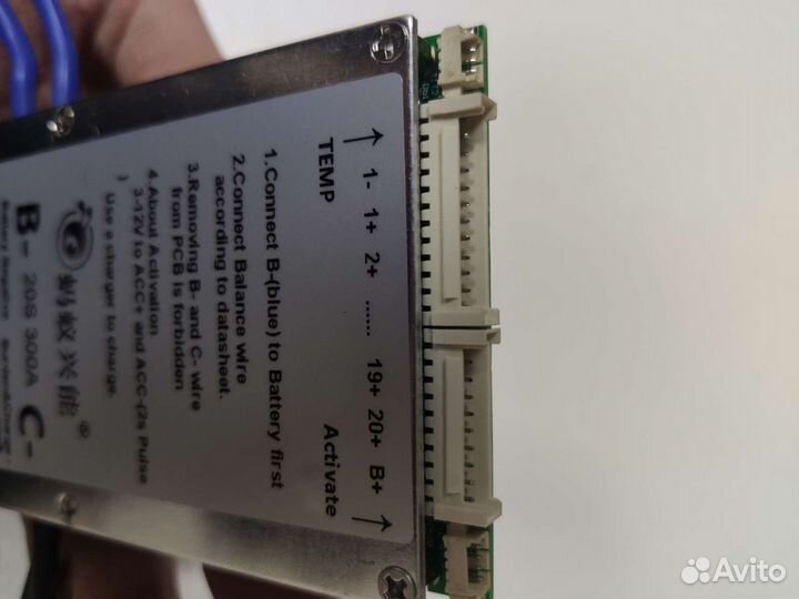 Smart BMS 300А 7s-16s / 8-22S Lifepo4/Li-ion