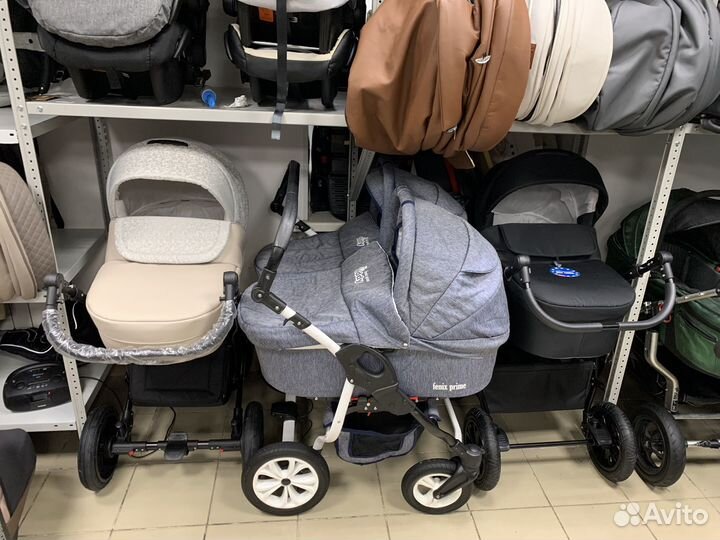 Коляска для двойни