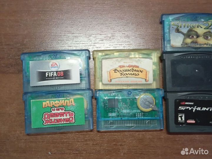 Картриджи game boy advance