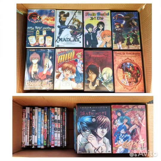 Dvd диски мультфильмы аниме, двд
