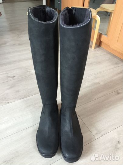 Сапоги для верховой езды petrie новые, кожаные, 37