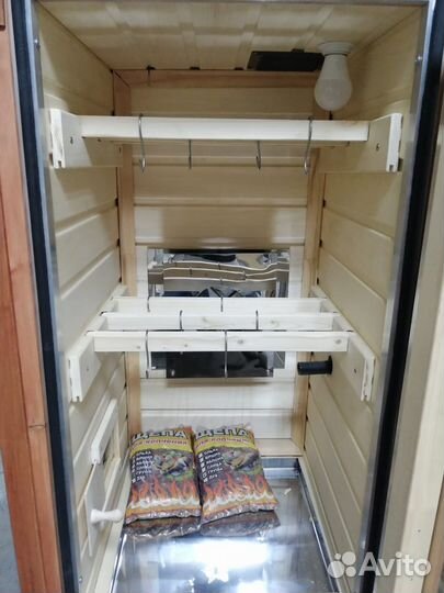 Коптильня горячего/холодного копчения +сушка/вялка