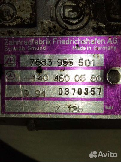 Насос гура Mercedes S420 W140 M119