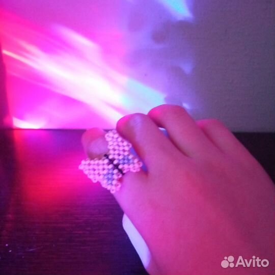 Кольцо из бисера