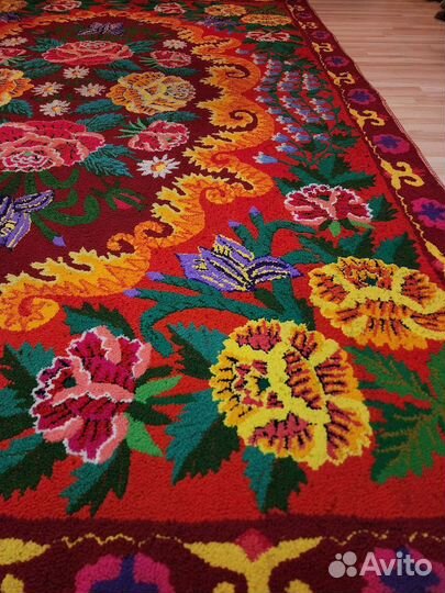 Ковёр,натуральная шерсть 100,Винтаж