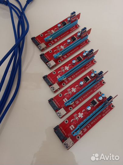 Рейзер для видеокарты PCI-E x1