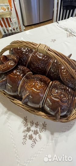 Керамические горшочки для запекания в духовке