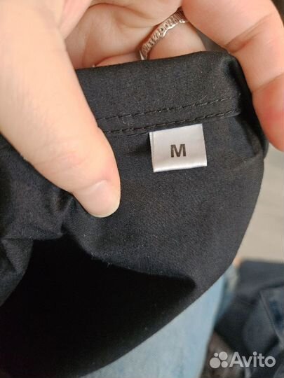 Рубашка женская черная m