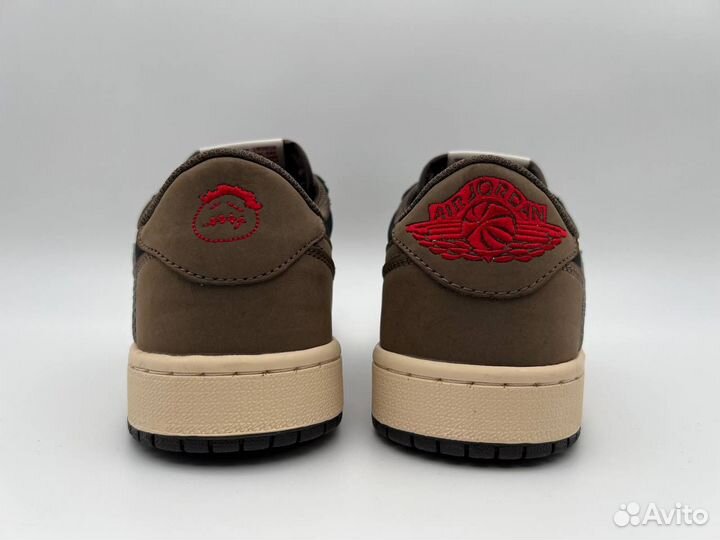 Air Jordan 1 Low x Travis Scott black-brown