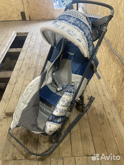 Санки коляска ника