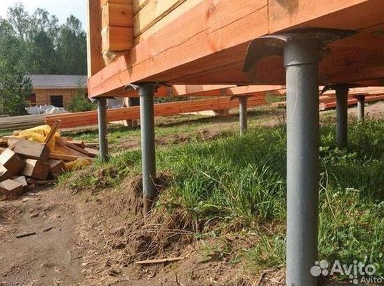 Винтовые сваи для дачи