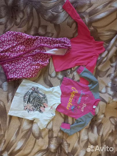 Детские вещи пакетом бесплатно на девочку 2-3года