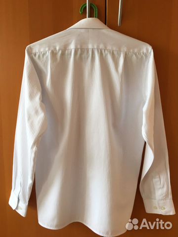 Рубашка белая для мальчика 35 (158-164)