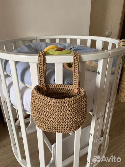 Корзина подвесная на кроватку/органайзер