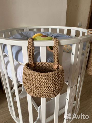 Корзина подвесная на кроватку/органайзер