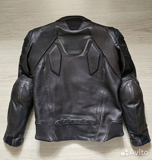 Мотокуртка кожаная Alpinestars caliber jacket р.50