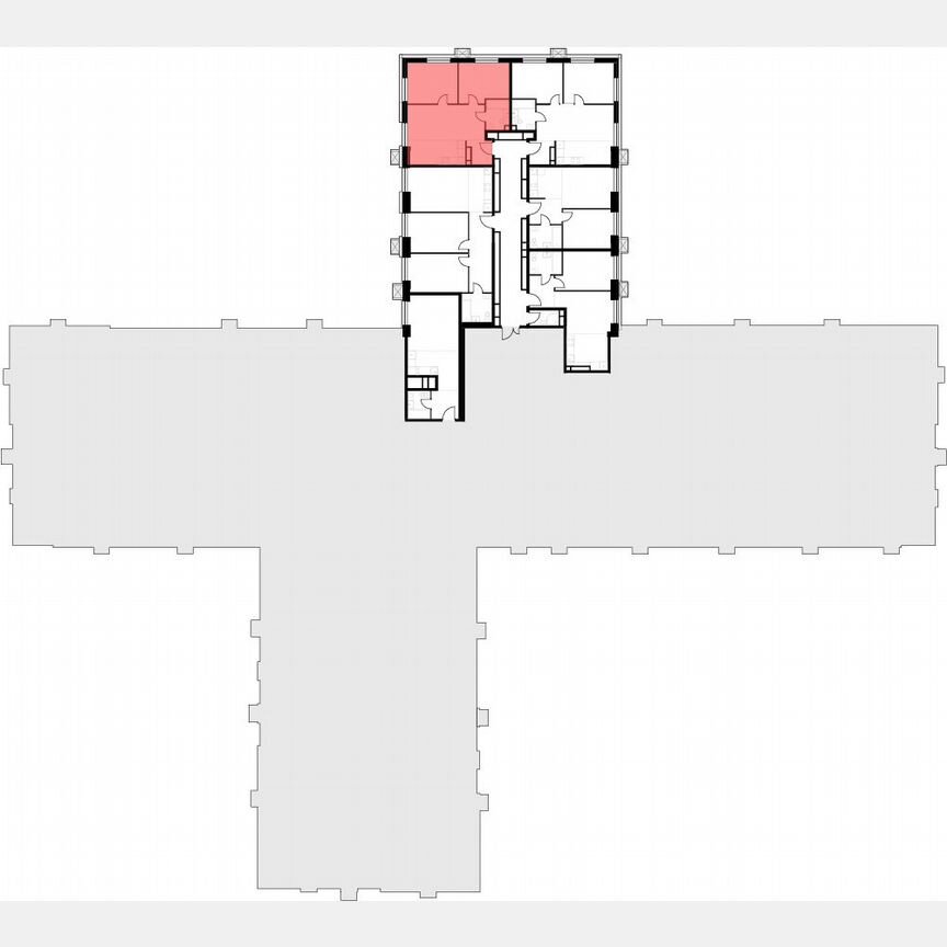 2-к. апартаменты, 52,6 м², 15/30 эт.
