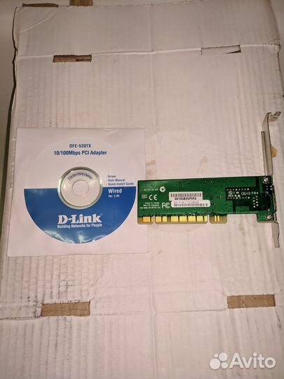 Сетевая карта pci D-Link DFE-520TX