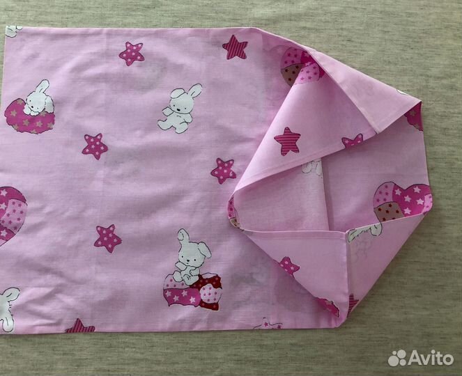 Наволочка детская 42х59см -№4-1, ткань поплин