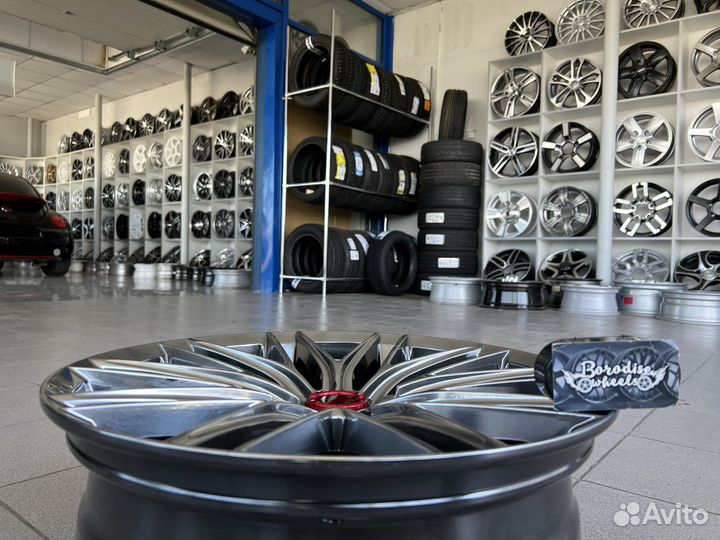 Диски литые Vossen 2516 4x100 r18 #1702 серые