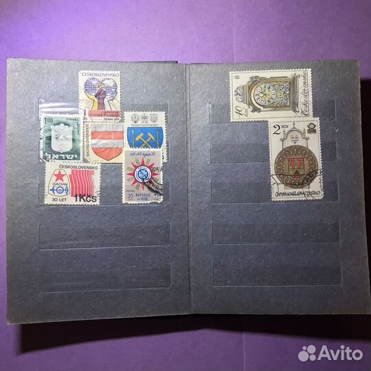 Альбом с почтовыми марками