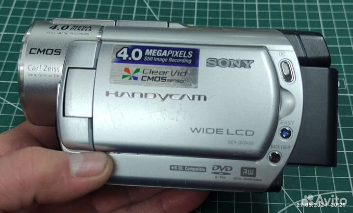 Видеокамера sony DCR-DVD408E