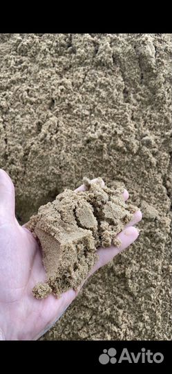 Песок карьерный, мытый, речной, сеянный