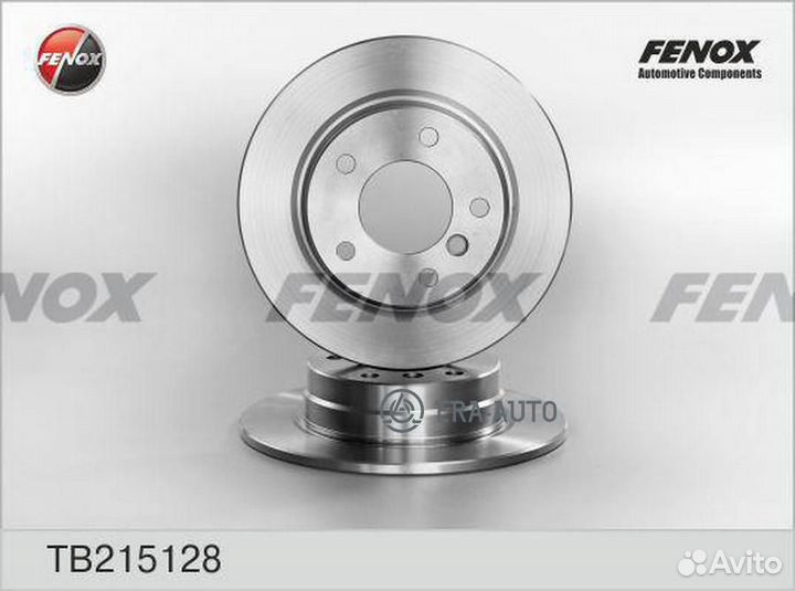 Fenox TB215128 Диск торм