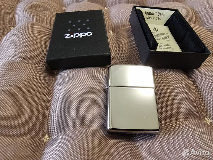 Новая Оригинальная Zippo Armor 167 High Polish Chr