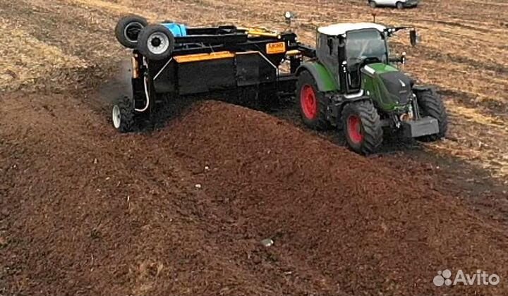Прицепной ворошитель компоста Abono-4.0TV