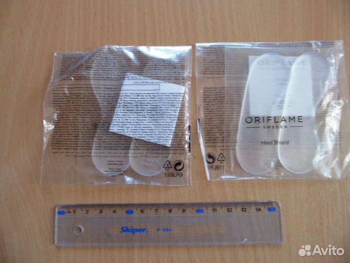 Гелевые подушечки для задников обуви