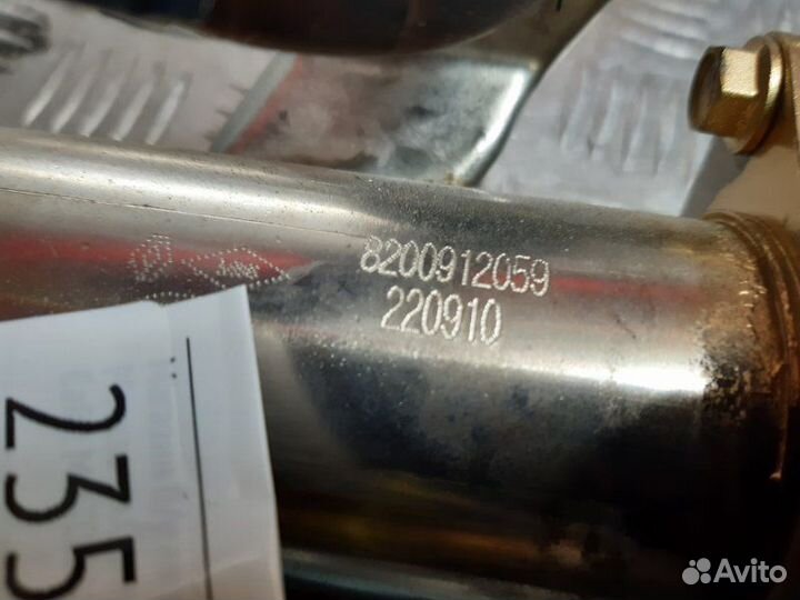 Радиатор системы EGR Renault Scenic 3 1.5 DCI