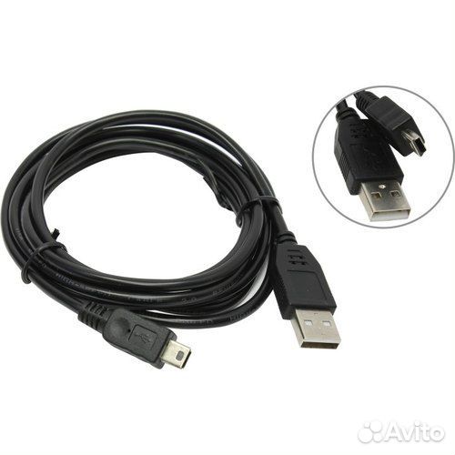 Кабель Mini-USB 2.0, от 0.5м до 3м