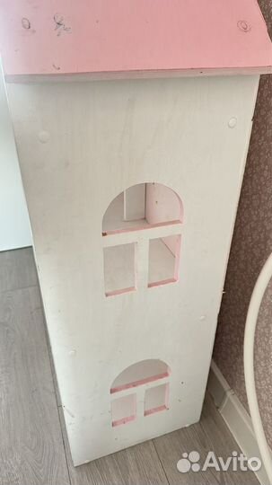 Детский домик для кукол деревянный