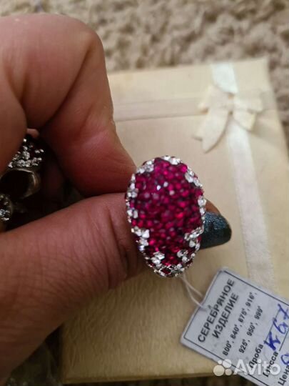 Серебряное комплект новое