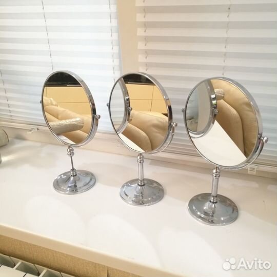 Зеркало настольное двойное