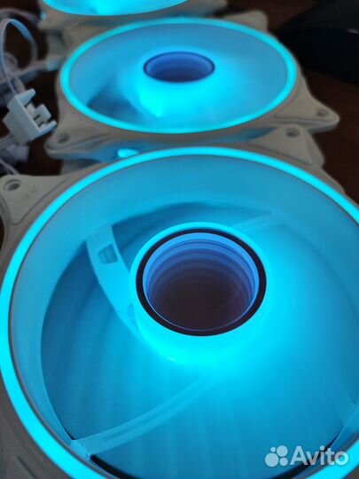 Корпусной вентилятор для пк бесконечность белый