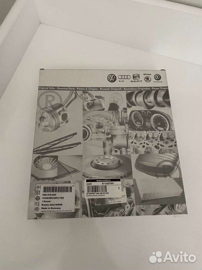 Фильтр салона Vag Skoda Audi Vw
