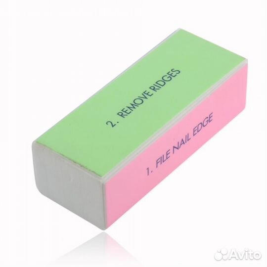 Бусины и баф для маникюра