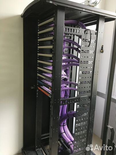 Тестирование и монтаж скс на кат. 5е, 6, 6а. Fluke