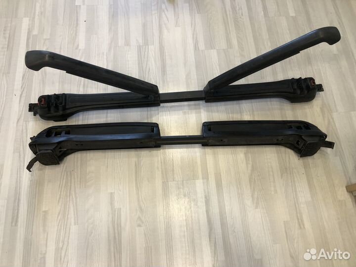 Автомобильные крепления на крышу лыжи/сноуборд