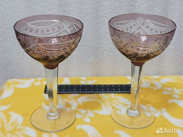 Бокалы фужеры рюмки