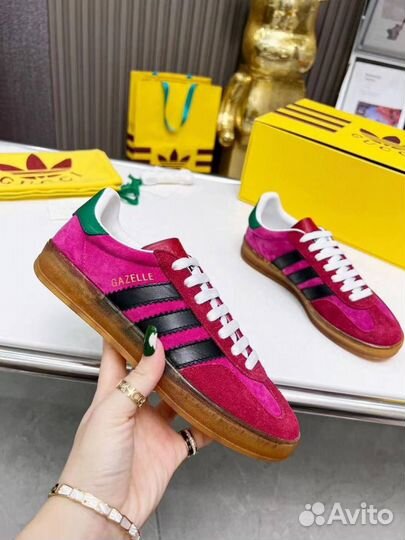 Кроссовки Кеды Adidas Gucci Gazelle Размер 36-41