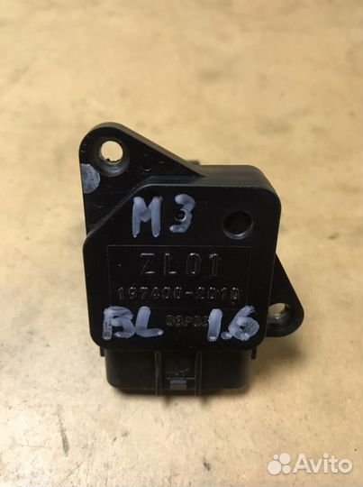 Датчик расхода воздуха дмрв Mazda 3 BL 1.6