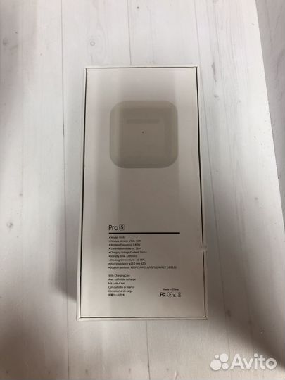 Наушники earpods pro 5 03(90cмт)